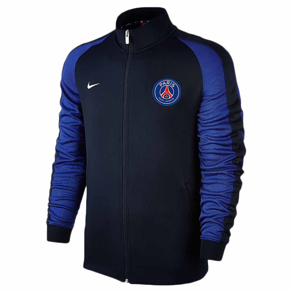 Nike Mens Paris Saint Germain PSG Authentic N98 Track Jacket Navy Blue