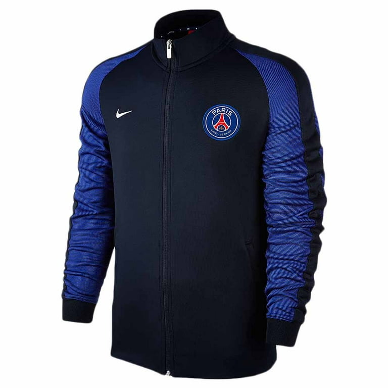 tand Uitgebreid Willen Nike Mens Paris Saint Germain PSG Authentic N98 Track Jacket Navy Blue -  Walmart.com