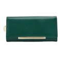 thumbnail image 1 of Cartera Monedero Elegante De Cuero Malubero Para Dama Color verde Sin género, 1 of 3