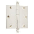 thumbnail image 2 of Grandeur Balhng-Sq-Mar-Res-3.5 Solid Brass 3.5 X 3.5" Plain Bearing Square Corner Mortise, 2 of 7