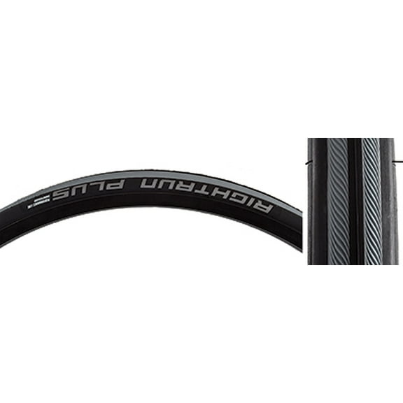 TIRES SCHWALBE RIGHTRUN PLUS SMARTGUARD 24x1.0 BK/GY/BK 2GRIP WIRE
