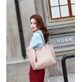 thumbnail image 5 of Dreubea Bolso de hombro de piel sintética suave para mujer, bolso de mano con borlas de gran capacidad, 5 of 5