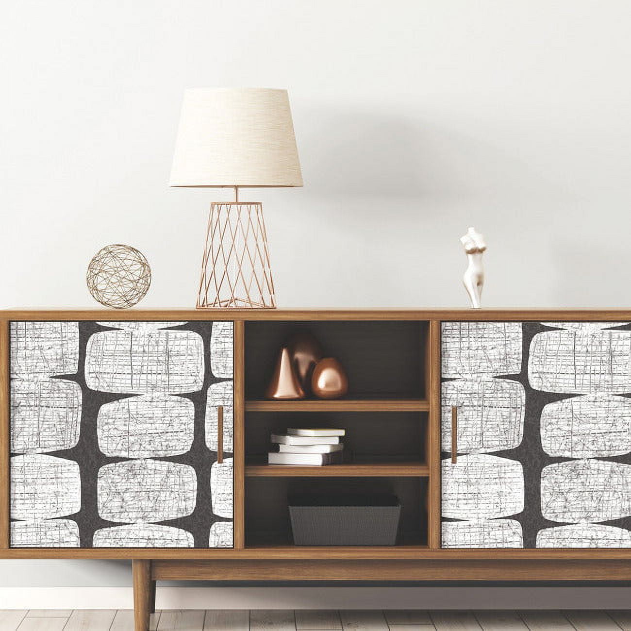 Mid-Century Beads Peel & Stick Wallpaper