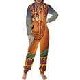 thumbnail image 2 of Scooby-Doo Unisex Onesie Pajamas Zipper Jumpsuit Hooded One Piece Sleepwear for Family Mens Womens, 2 of 8