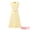 Light Yellow, variant on DARING DIVA Women's Sleeveless Dress V Neck Cocktail Party A Line Dresses S Yellow