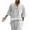 White, variant on YYDGH Men's 2 Piece Shorts Outfits Casual Tracksuit V Neck Knit Tops and Drawstring Shorts Sets Summer Loungewear Suit