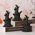 thumbnail image 3 of Destyer Black Decorative Tree Smiling Halloween Stump For Festive Atmosphere Has Strong Sense Of And Can Be, 3 of 6