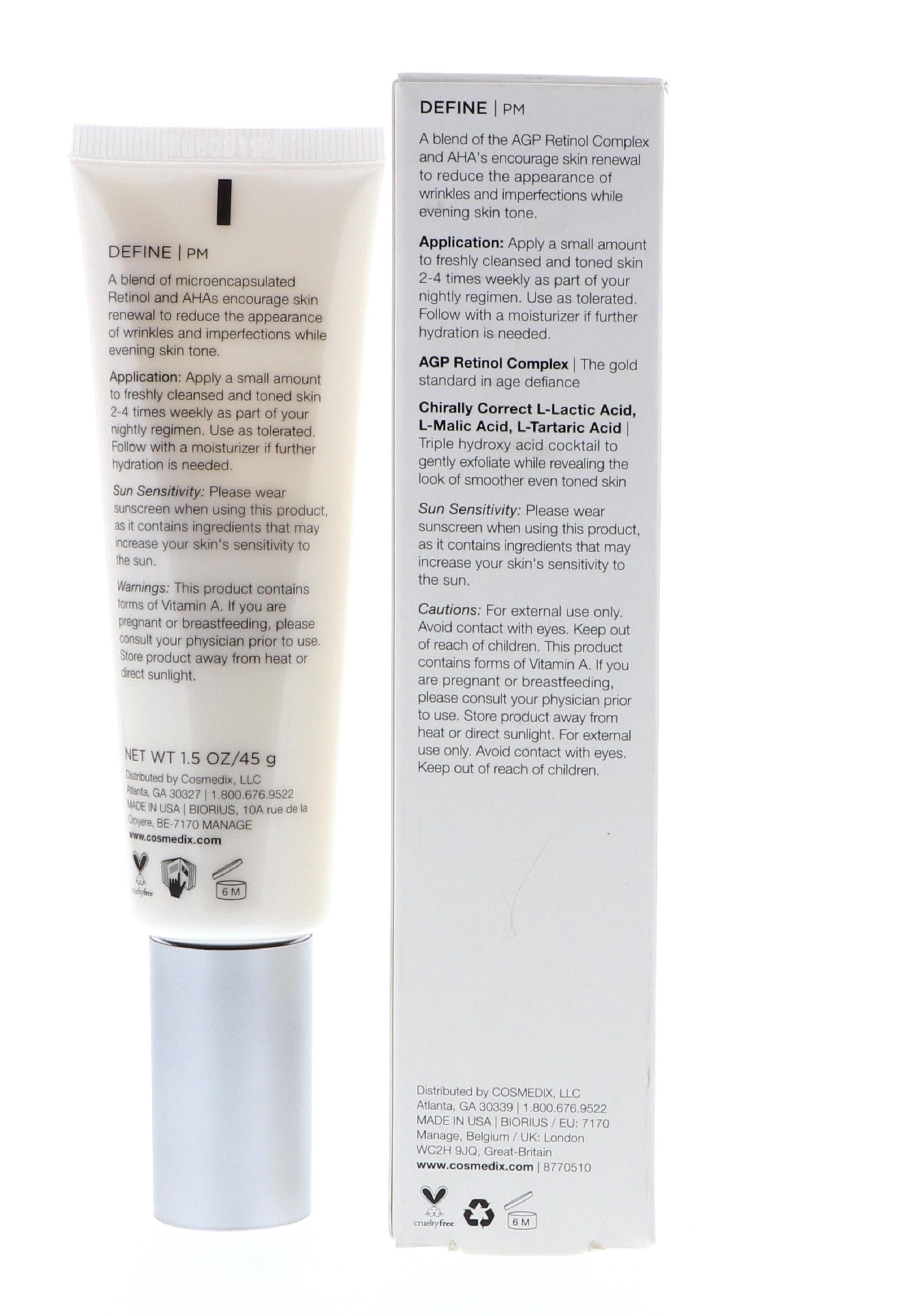 CosMedix Define Resurfacing Treatment 1.5 oz