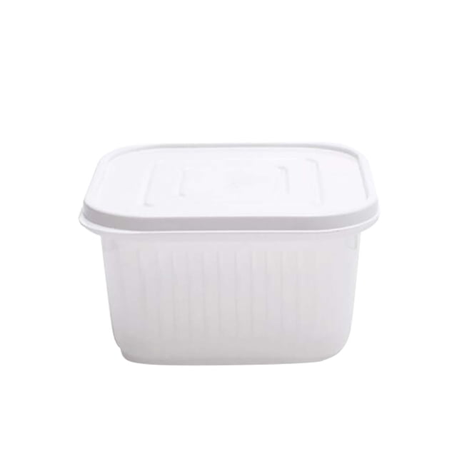 WREESH Plastic Household Storage On-ion Ginger Garlic And Fruit Draining Airtight Box