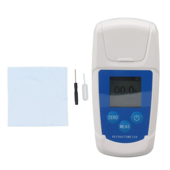 Oubit Digital Brix Refractometer,0‑55% Digital Brix Refractometer Sugar Content Hydrometer Brix Meter Refractometer Built for Precision