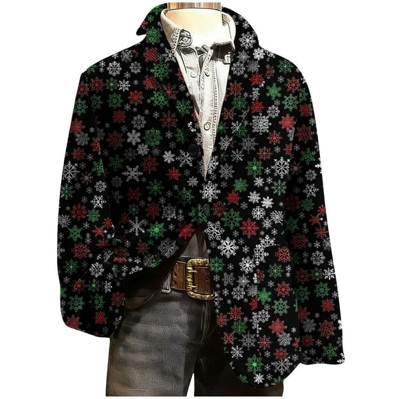 Birdeem Men's Corduroy Ceremonial Pocket Button Party Coat with Print Design, Dress Coat