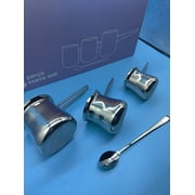 HISAR Mercury Coffee Pot Set 4 Pcs Cezve
