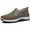 Brown, variant on Men's Slip on Casual Shoes Lightweight Breathable Anti-Slip Walking Shoes, Outdoor Hiking Shoes