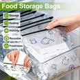 thumbnail image 6 of Reusable Aluminum Foil Sealable Storage Bags, Vacuum Zipper Pouches, Moisture Proof and Heat Resistant, Durable Reusable Design for Meal Prep Freezing Storage, 6 of 7