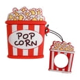 thumbnail image 1 of CIMAXIC wireless headset cover Popcorn Design Wireless Earphone Cover Headset Protective Shell Silicone Case Hanging Pendant with Ring Rope Compatible for Airpods 1/2,2.36"X2.17"X1.18", 1 of 4