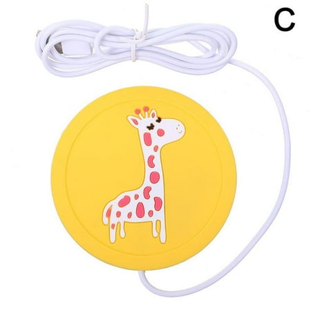 

USB Silicone Heating Coaster Warmer Electric Insulation Mug Cup Heater Mat x 1 S2O5