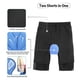 thumbnail image 3 of Men 3D Padded Mountain Bike Cycle Shorts Breathable Loose-Fit Outdoor Sports MTB Cycle Running Shorts, 3 of 5