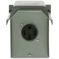 GE ENERGY INDUSTRIAL SOLUTIONS Midwest Electric 50A 120/240V Outdoor Raintite Receptacle Enclosure U054P