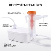 AJZIOJIRO Portable Ultrasonic Compressor Humidifier Handheld Personal Steam Inhaler Adjustable Cold Mist