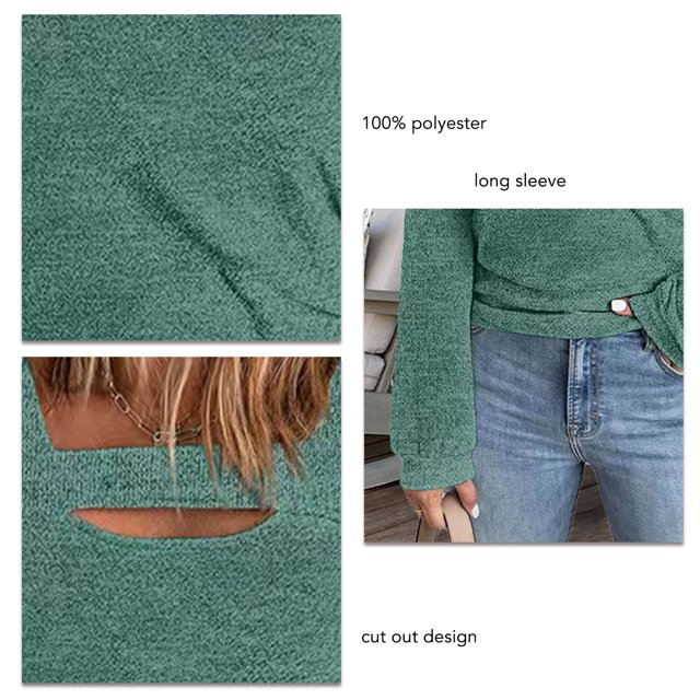 Blusa de manga larga para mujer, Top con hombros descubiertos para mujer Top con hombros descubiertos para mujer Blusa con hombros descubiertos Durabilidad extendida