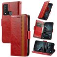 thumbnail image 1 of Compatible avec Tcl 20 Xe Étui Portefeuille en Cuir Bloquant Rfid Porte-Cartes Folio Rabattable Antichoc, 1 of 1