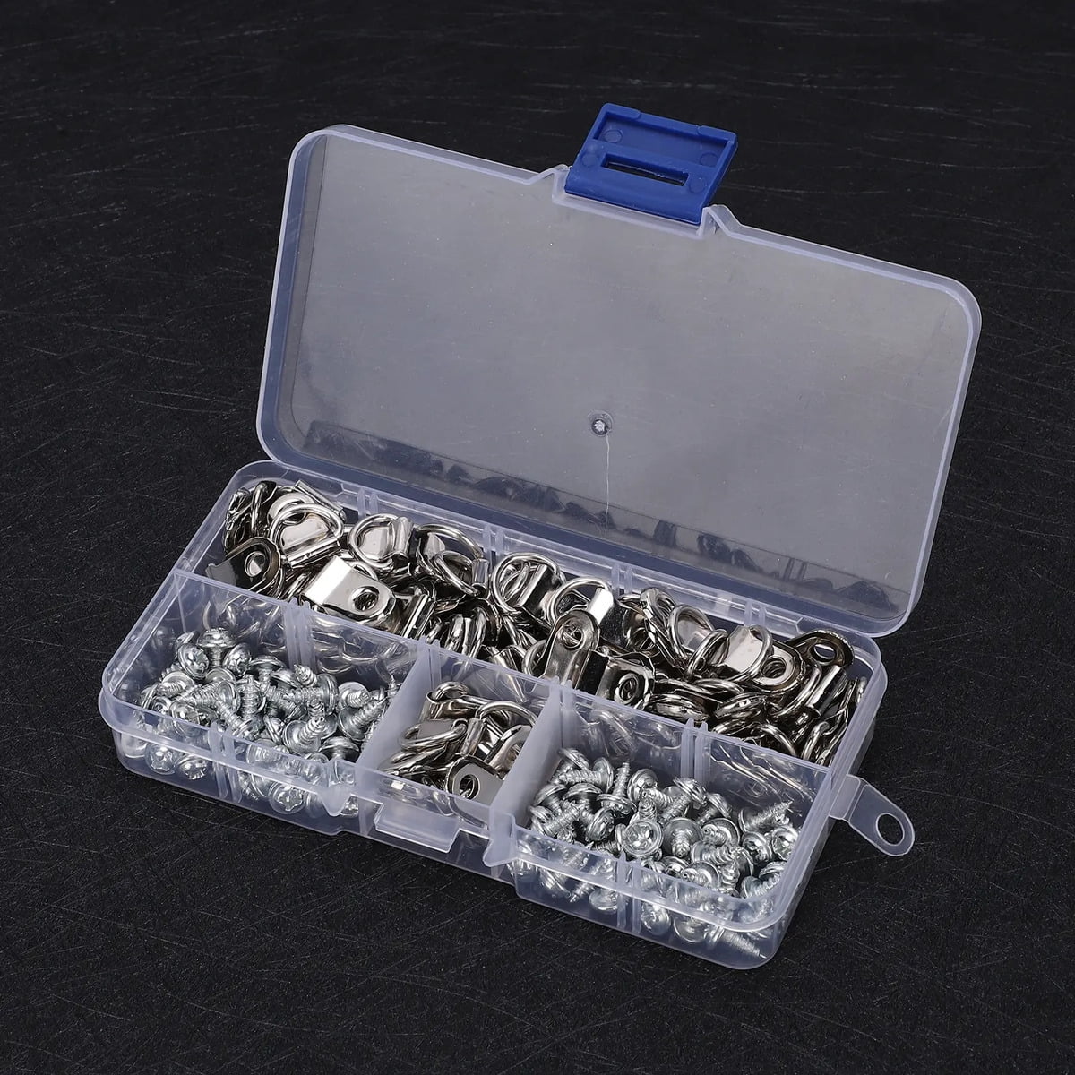 Screws for hanging picture frames, 80 pieces, set D, hook
