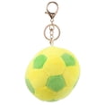 thumbnail image 1 of Llavero colgante de peluche con forma de balón de fútbol, 1 of 6