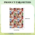 thumbnail image 4 of Easygdp Gnomes Books Tea Cups Golf Towel 24x16in for Men and Women with Carabiner Clip for Easy Attachment, 4 of 8