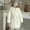 Beige, variant on Quilted Jackets for Girls Girls Ribbed Big Collar Quilted Coat Kids Drawstring Waist Mid-Length Warm Winter Jacket