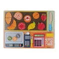 thumbnail image 1 of Kids Pretend Cutting Food Set Wooden Vegetables Improve Flexibility Suitable Size Play Cutting Food Kitchen Toy For Home Use ANGGREK Juguetes, 1 of 8