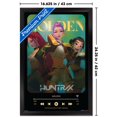thumbnail image 3 of Netflix KPop Demon Hunters (2025) - Golden Playlist Wall Poster, 14.725" x 22.375" Framed, 3 of 5