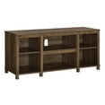 Mainstays Parsons TV Stand for TVs up to 50", Canyon Walnut