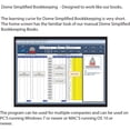 thumbnail image 3 of Dome Simplified Bookkeeping Software, Mac OS X & Later, Windows 7, 8 -DOM0114, 3 of 8