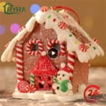 thumbnail image 2 of CNKOO 1~10PCS Christmas Gingerbread Small House Pendant Creative  Tree Decorantions Hanging Ornament Navidad New Year Gift Home, 2 of 5
