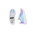 thumbnail image 2 of LUCKY STEP Women Lightweight Metallic Hologram Laced Pyramid Leatherette Studded Jogger Casual Sneaker (6 B(M) US, Hologram Pink), 2 of 5