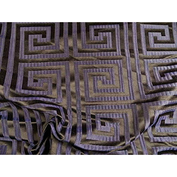 Fabric Robert Allen Beacon Hill Helene Key Walnut Brown Silk Drapery ZJ29