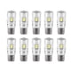 thumbnail image 1 of 10 bombillas LED T10 5630 6SMD W5W para decodificación de coche, CANbus, sin errores, luz de posición lateral para matrícula., 1 of 9