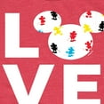 thumbnail image 3 of Mickey & Friends - Mickey Love Fill - Toddler And Youth Short Sleeve Graphic T-Shirt, 3 of 5
