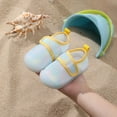 thumbnail image 5 of Entyinea Toddler Boys Girls Water Shoes Breathable Qucik Dry Sport Beach Sandals Lightweight Barefoot Flexible Yellow for 7, 5 of 8