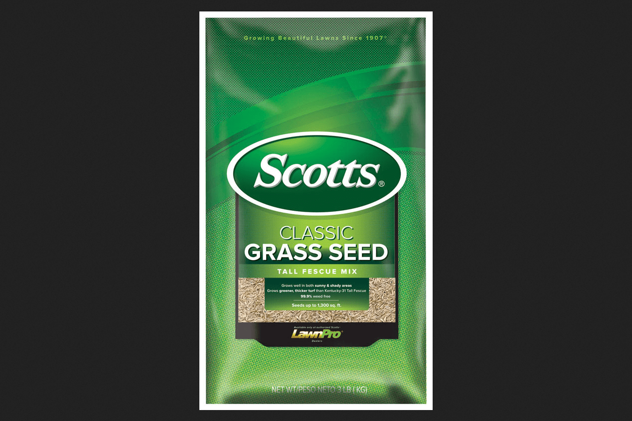 Scotts 17327 Classic Grass Seed Tall Fescue Mix, 20 Lbs. Quantity 1