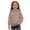 Khaki, variant on Bobifish Toddler Boys Girls Hoodies Waffle Pattern Long Sleeve Hooded Sweatshirts With Adjustable Drawstring Hooded Casual Soft Warm Long Sleeve Hoodies,Size 3-4T