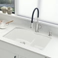 thumbnail image 3 of Blanco DIAMOND 1-3/4 with Low Divide SILGRANIT Sink White, 3 of 4