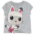thumbnail image 3 of Dreamworks Gabby's Dollhouse Pandy Paws MerCat Toddler Girls 3 Pack T-Shirts Toddler to Big Kid, 3 of 5