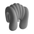 thumbnail image 4 of Almohada cervical para silla de oficina, compacta, multiusos, para gamers Gris oscuro, 4 of 9
