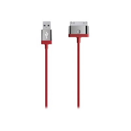 UPC: 0722868907214 | Belkin MIXIT 30Pin ChargeSync Cable – Red