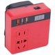 thumbnail image 1 of 120W Lithium Battery Inverter DC18V-21V to AC 220V Electric Tool Battery Inverter Inverter for Milwaukee Inverter (Red), 1 of 5