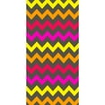 thumbnail image 2 of CafePress - Gray Orange Red Chevron Pattern - Large Beach Towel, Soft 30"x60" Towel with Unique Design, 2 of 3
