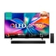 thumbnail image 1 of Combo Hisense Pantalla QLED 4K de 50" 50QD6QV Vidaa U Compatible con Alexa ,Dolby Vision Atmos, Escalado IA a 4K, HDMI, LAN, WiFi. (2025) + Barra de Sonido Hisense 2.1 CH 240W, Bluetooth, 1 of 5