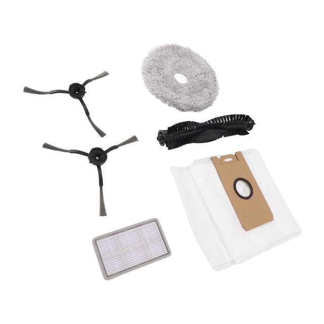 Robot Vacuum Cleaner Accessory Replacement, Easy To Install Main Brush Robot Vacuum Cleaner Accessory Set for Work Area