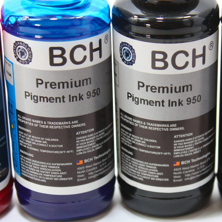 Premium 600 ml Refill Ink - (3X Pigment Black + Photo Dye CMY) KH600X-3PH